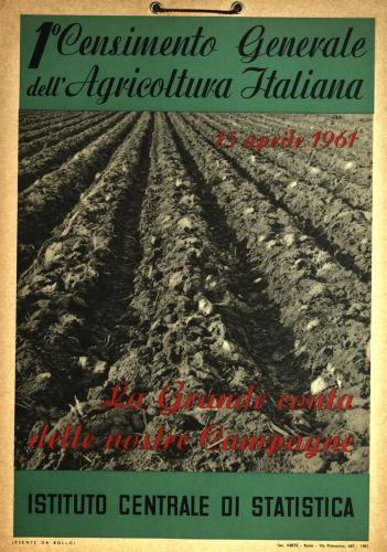 Poster censimenti 1961